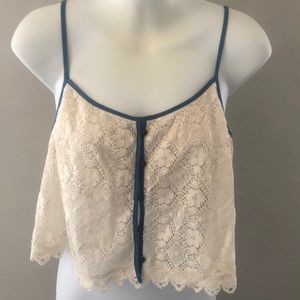 Lacy tank top